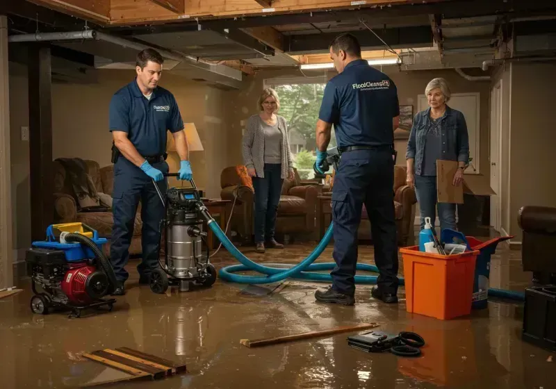 Basement Water Extraction and Removal Techniques process in French Settlement, LA