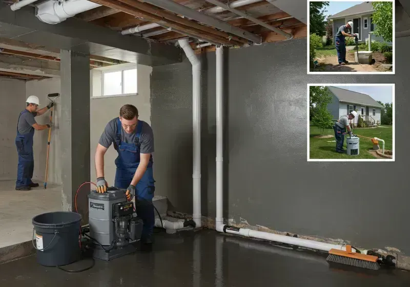 Basement Waterproofing and Flood Prevention process in French Settlement, LA